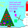 I Love Santa and Christmas, and I Saw Santa in School, from Natalia